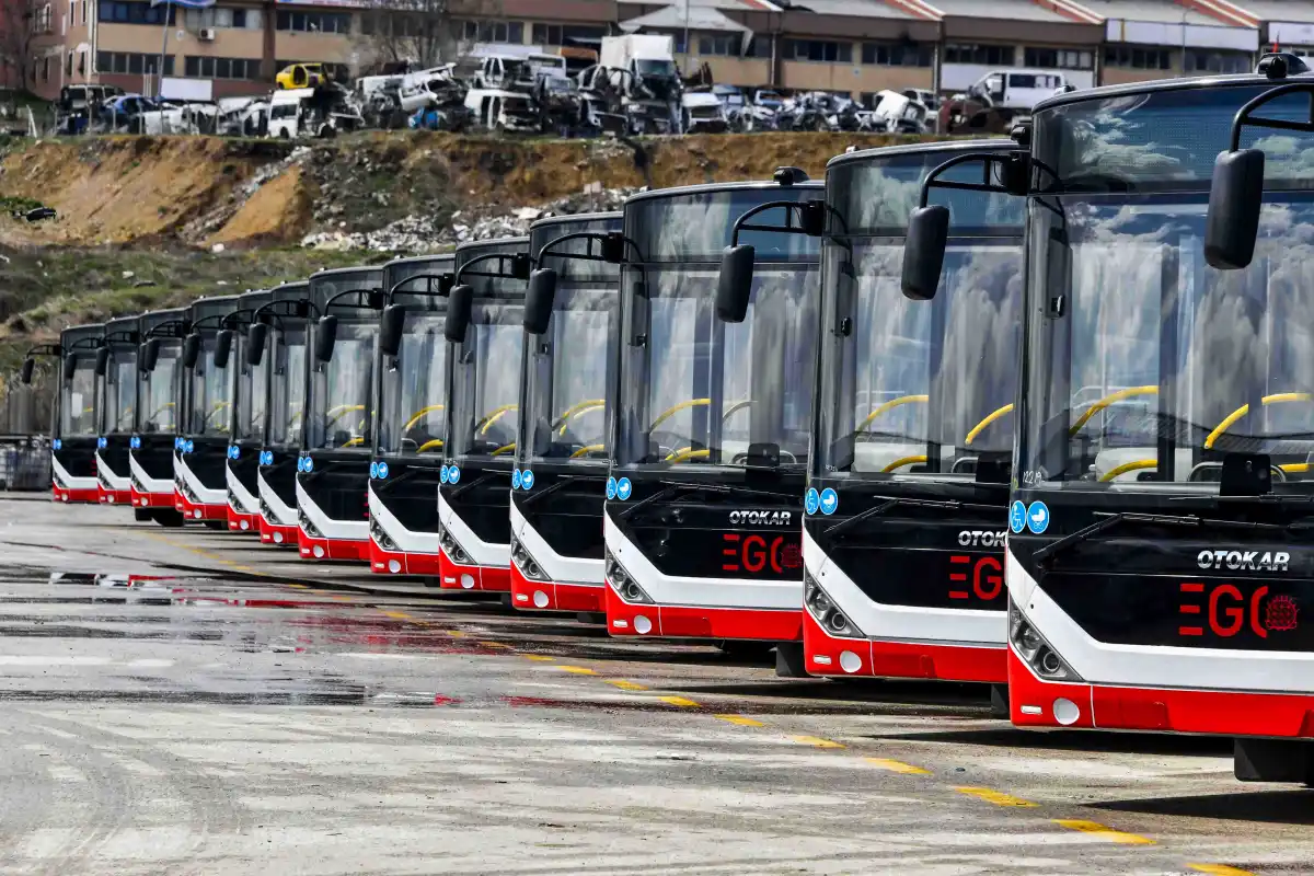 16 yeni otobüs EGO filosuna katıldı