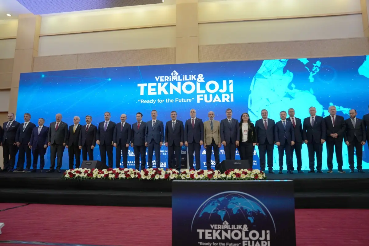 8. Verimlilik & Teknoloji Fuarı Ankara’da düzenlendi