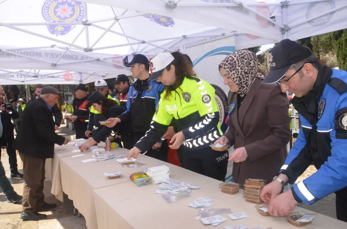 Amasya’da şehit polisler için Mevlid-i Şerif programı düzenlendi