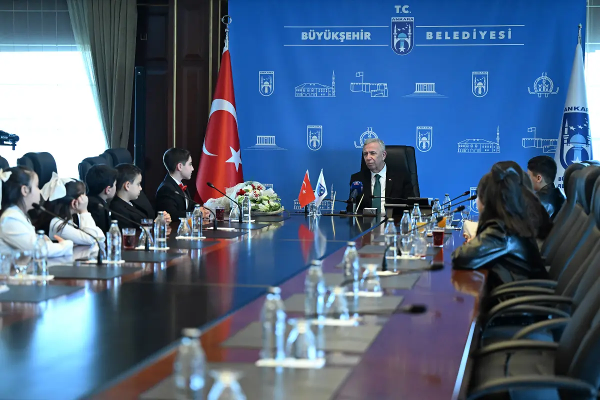 Ankara’da 23 Nisan coşkusu