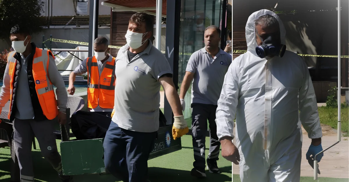 Antalya’da korkunç bulgu: Reklam panosundan ceset çıktı