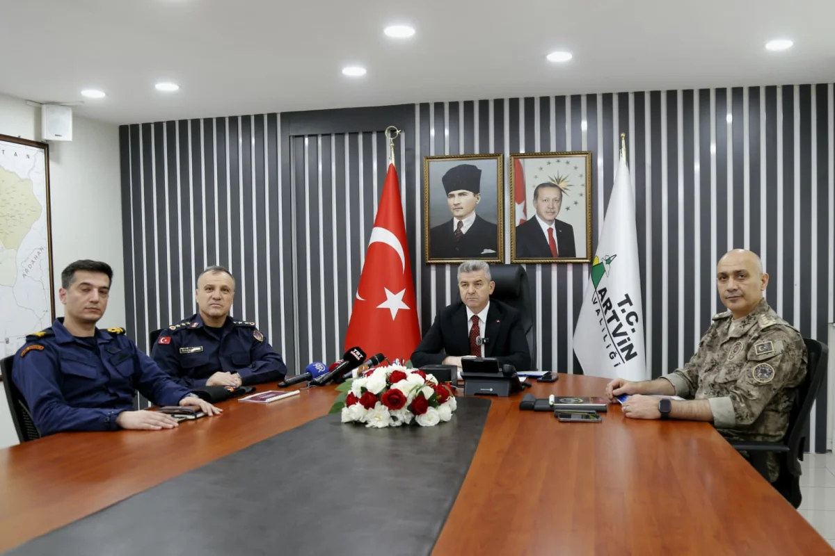 Artvin’’de” İl Güvenlik ve Asayiş Bilgilendirme Toplantısı” gerçekleştirildi