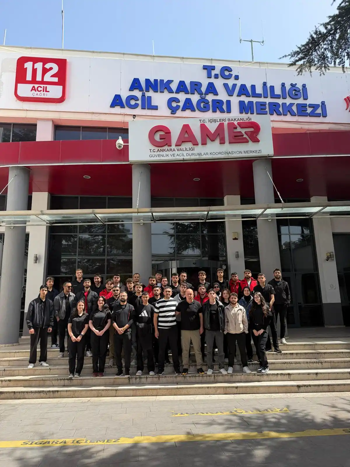 AYBÜ Öğrencilerinden 112 ve GAMER’e teknik çıkartma