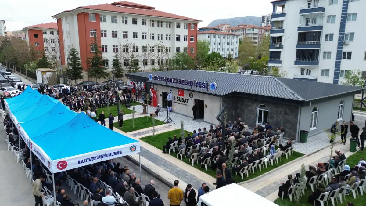 Battalgazi’de Göztepe Taziye Evi hizmete açıldı