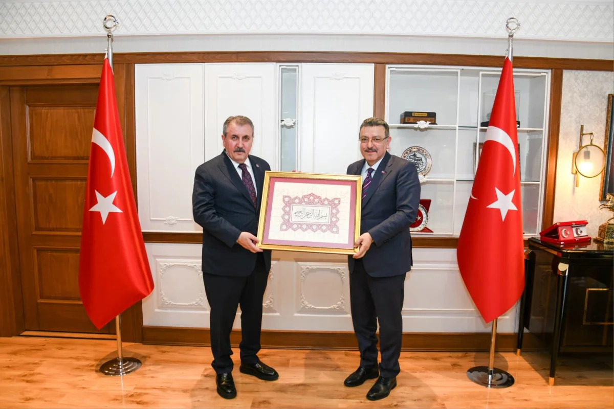 BBP Genel Başkanı Destici’den Başkan Genç’e ziyaret