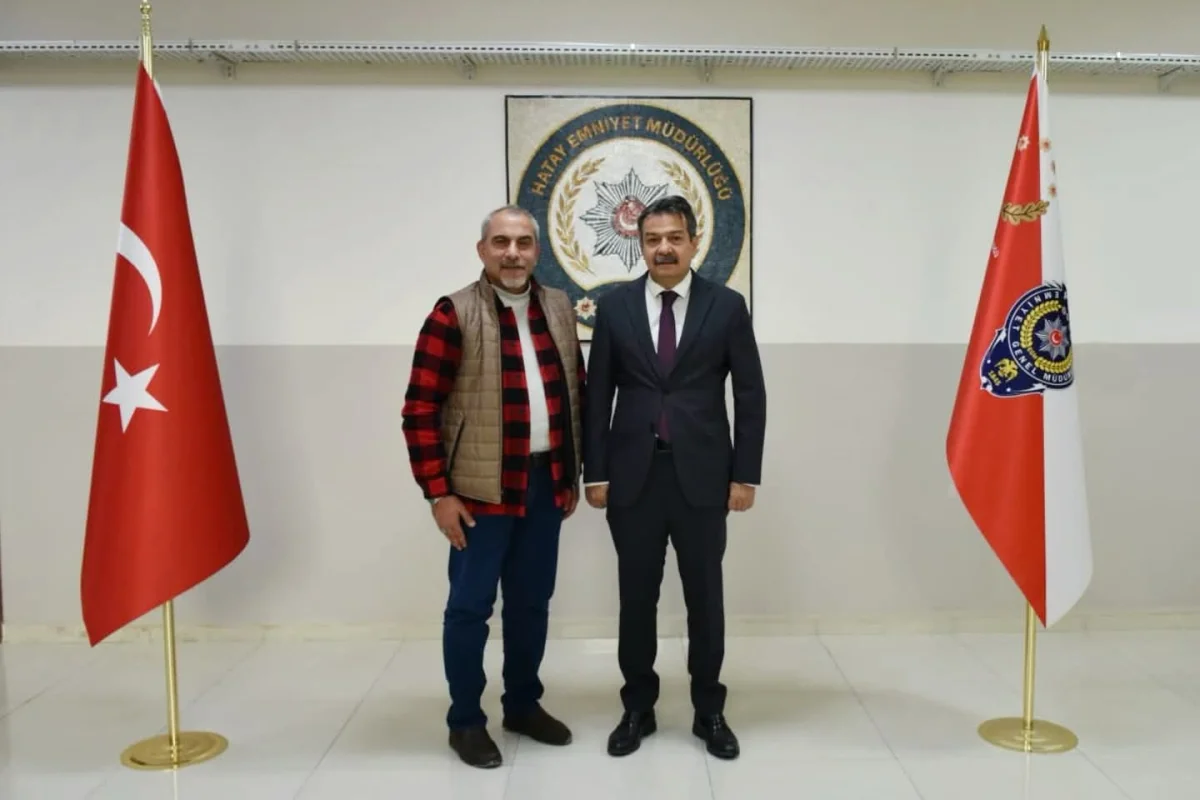 BHA Temsilcisi Zorkun’dan, Emniyet Müdürü Yılmaz’a ziyaret