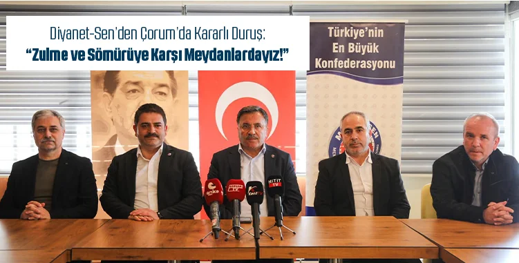 Çorum, 1 Mayıs’ta Türkiye’nin emek ve adalet meydanı olacak