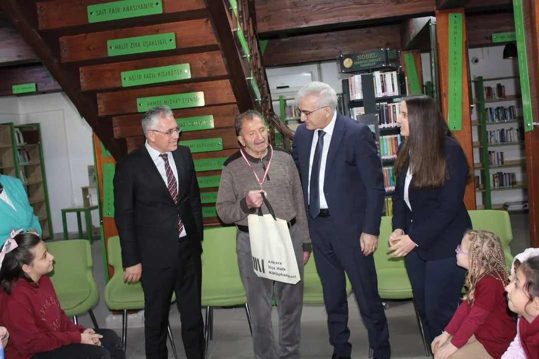 Çubuk’ta Kitap Dostları Ödüllendirildi: “Kitap İyileştirir”