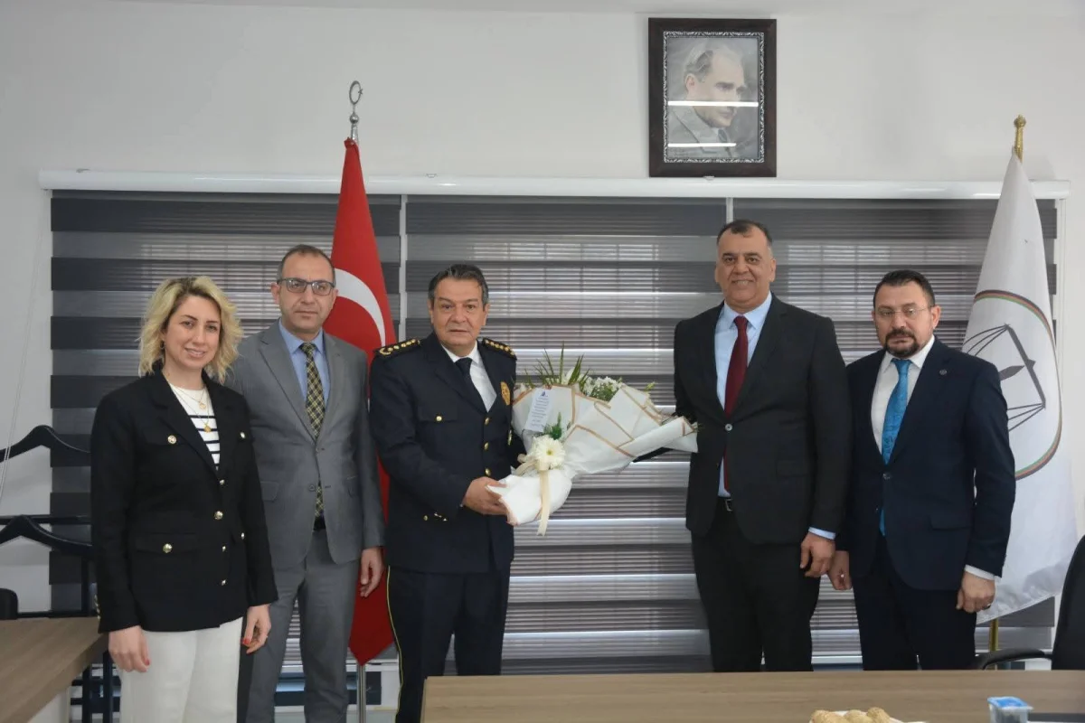 Hatay emniyetinden baroya ziyaret