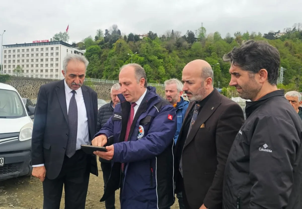 Genel Sekreter Yılmaz Boz, Arhavi yatırımlarını inceledi