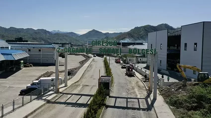 Giresun organize sanayileri zirve yaptı