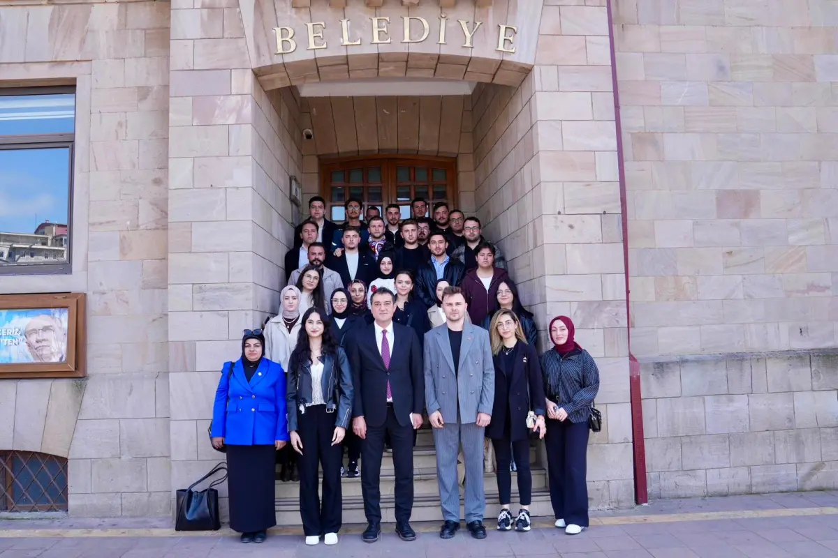Giresun Üniversitesi öğrenci toplulukları belediye ziyareti