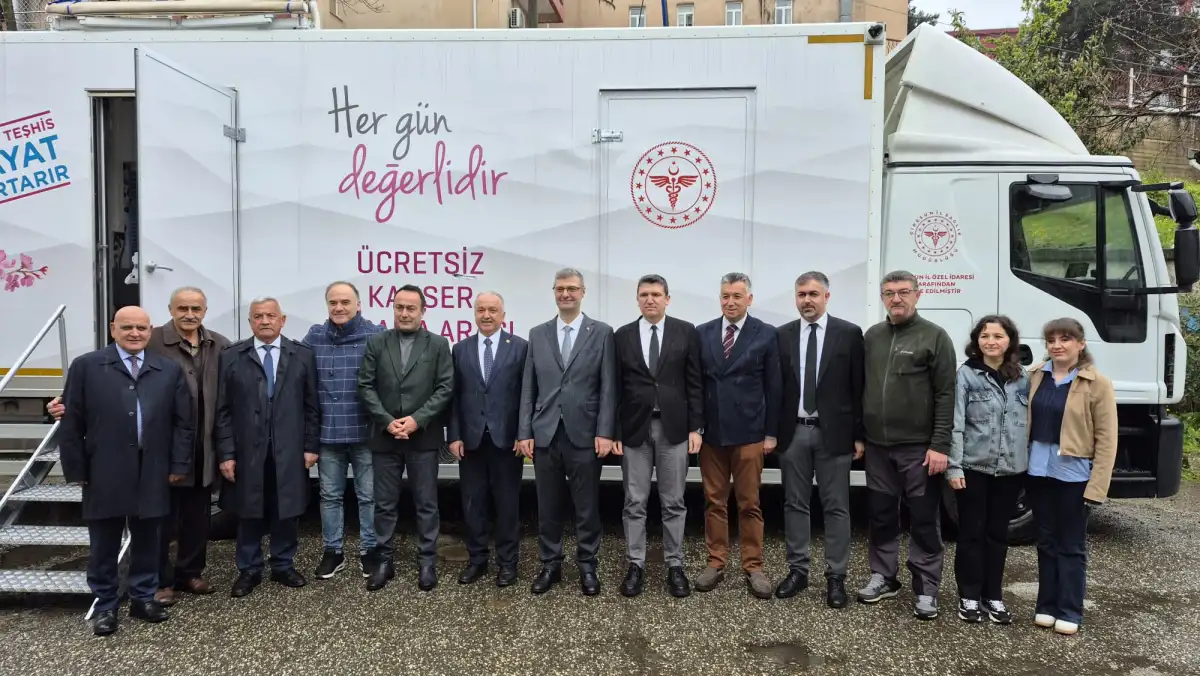 Giresun’a gezici kanser tarama aracı