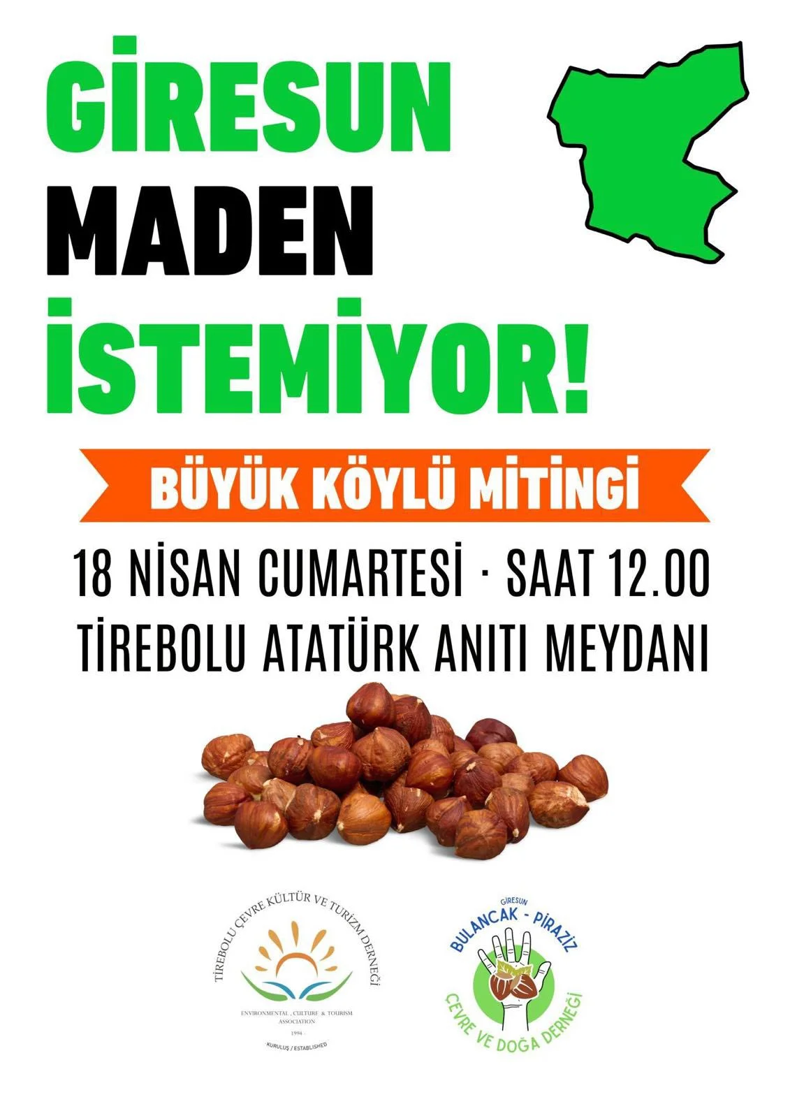 Giresun’da “Maden” Alarmı: Fındığımıza ve Doğamıza Dokunma!