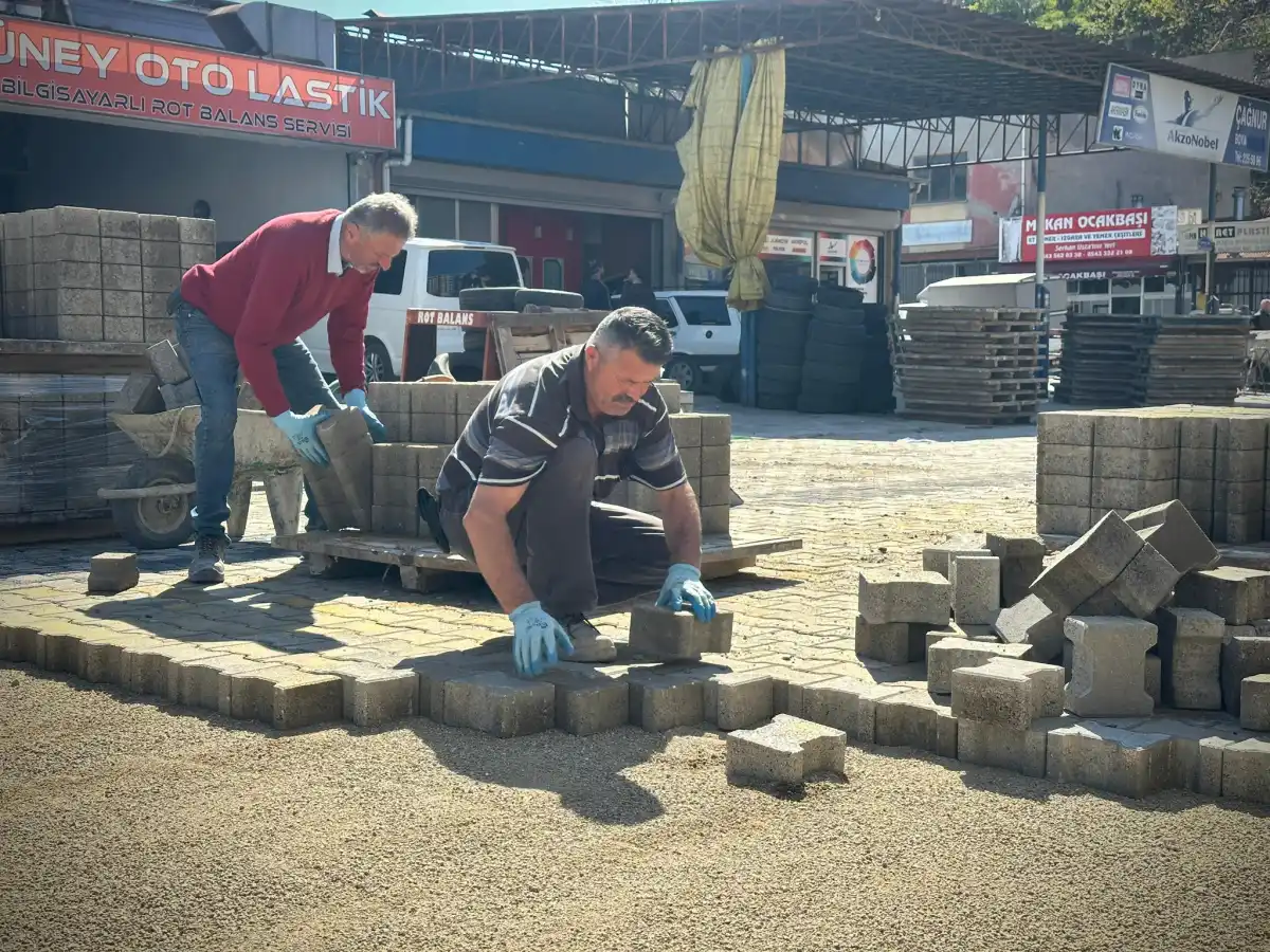 Giresun’da sokak ve caddeler düzenleniyor
