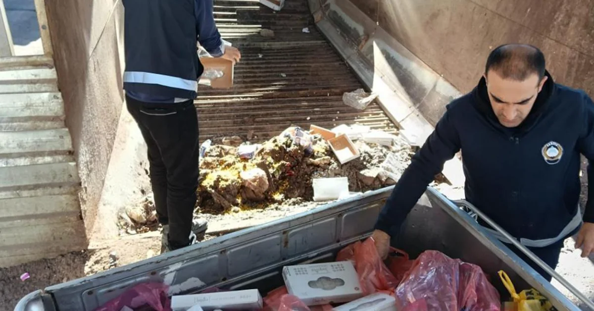 Hakkari’de 500 kilogram bozuk gıda imha edildi