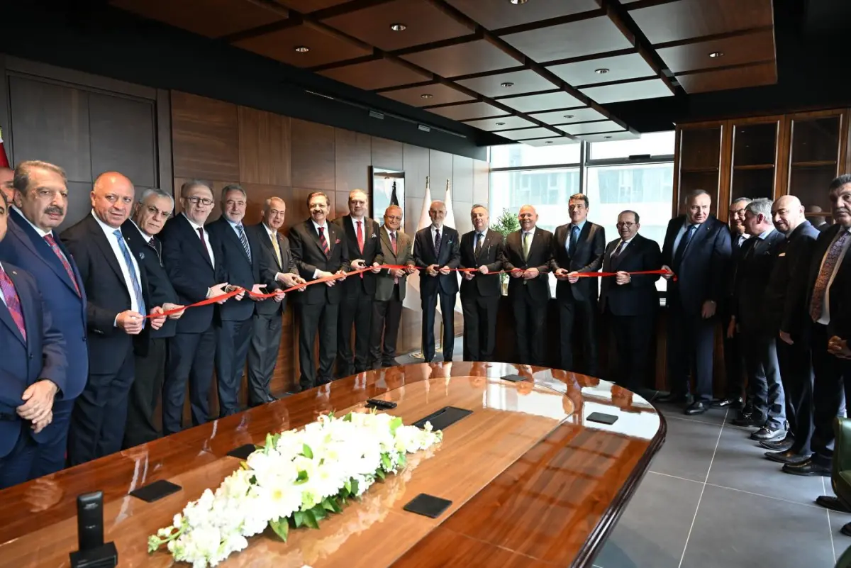 İMEAK DTO Ankara Ofisi törenle açıldı