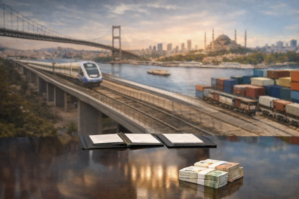 İstanbul’un demir yolu projesine uluslararası finansman