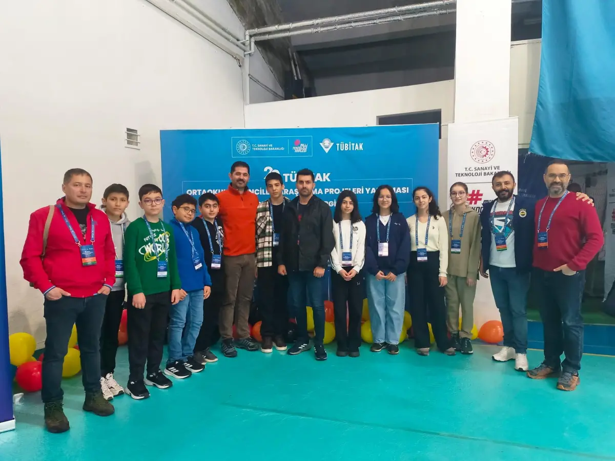 Kars BİLSEM’den TÜBİTAK Yarışmasında başarı: Bölge ikinciliği