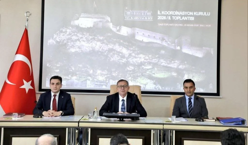 Kars’ta  İl Koordinasyon kurulunda yatırımlar konuşuldu