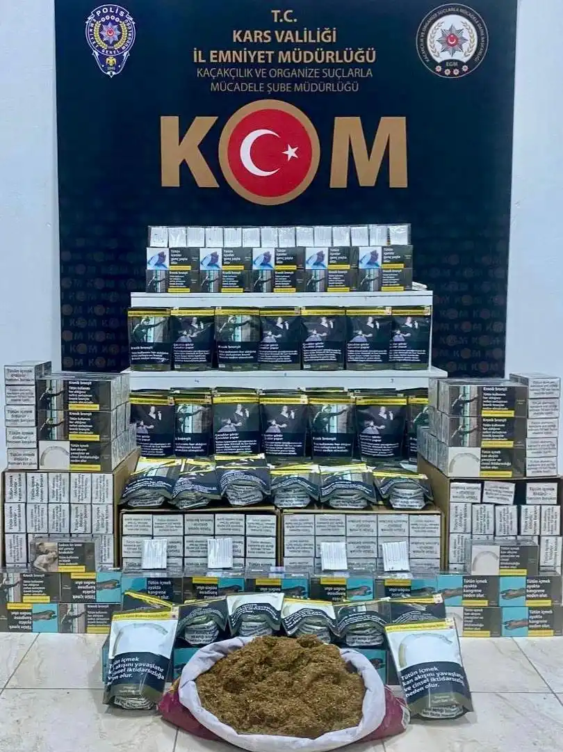 Kars’ta kaçakçılığa geçit yok: 17 şahıs hakkında adli işlem