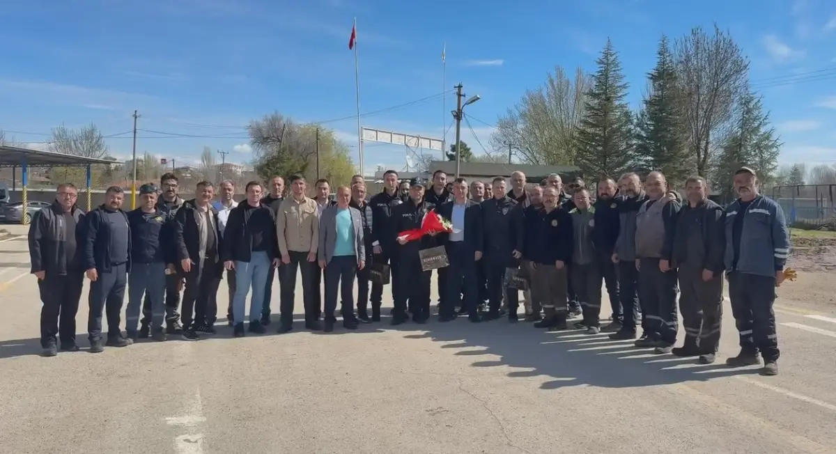 Kırıkkale Belediyesi’nden Polis Haftası’na anlamlı sürpriz