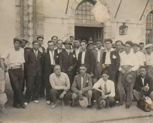 Kırıkkale’de 1950’lerde gar önündeki hayat