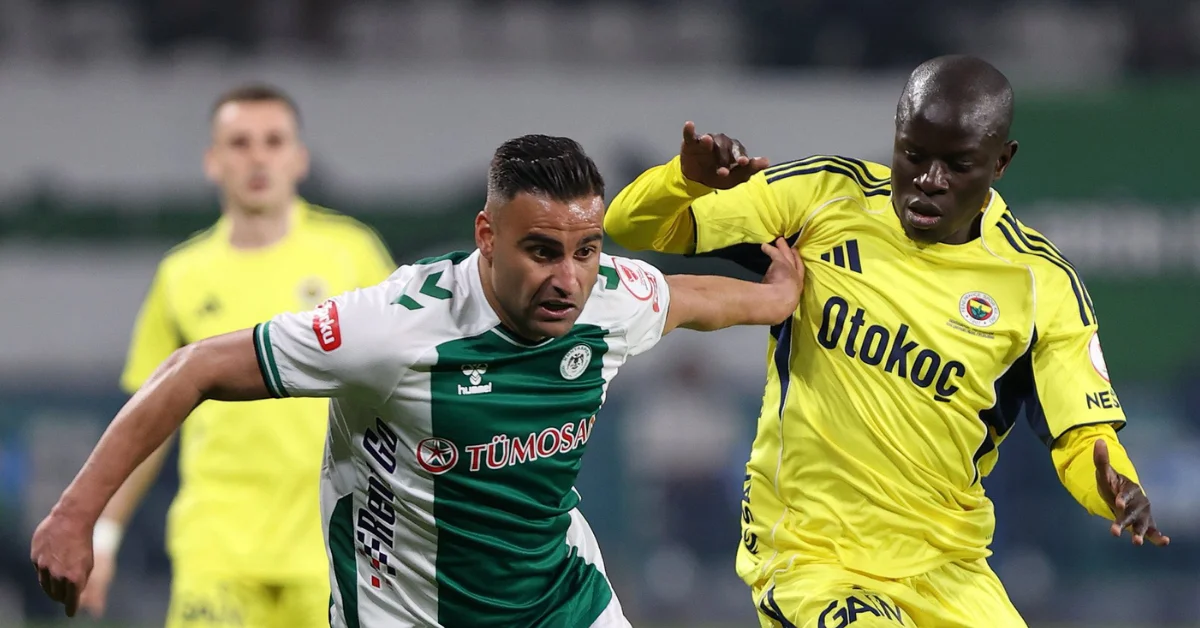 Konyaspor uzatmada yıktı! Fenerbahçe kupaya veda etti