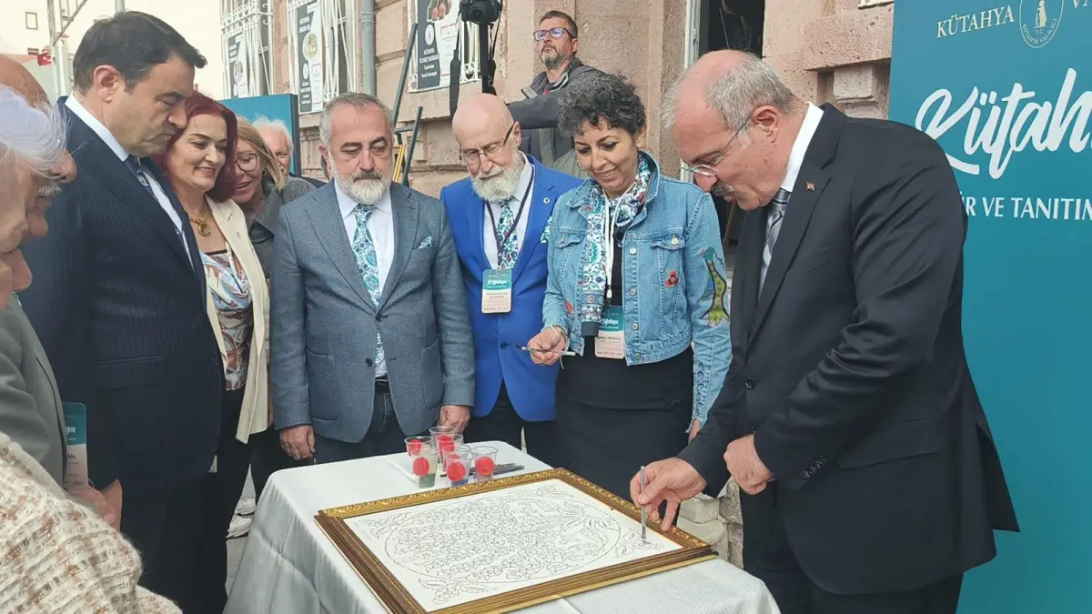 Kütahya’nın sanat ve kültür zenginliği Çanakkale’de açılışla tanıtıldı