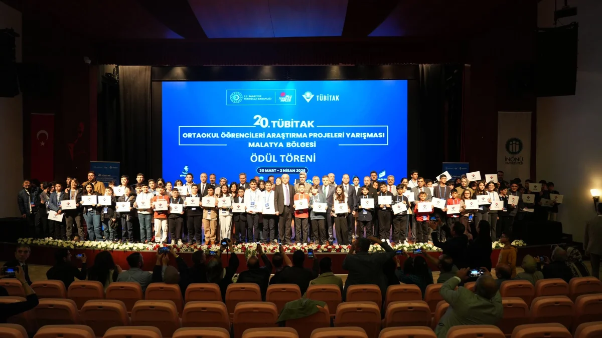Malatya, TÜBİTAK 2204-B Bölge Finalinde başarı elde etti