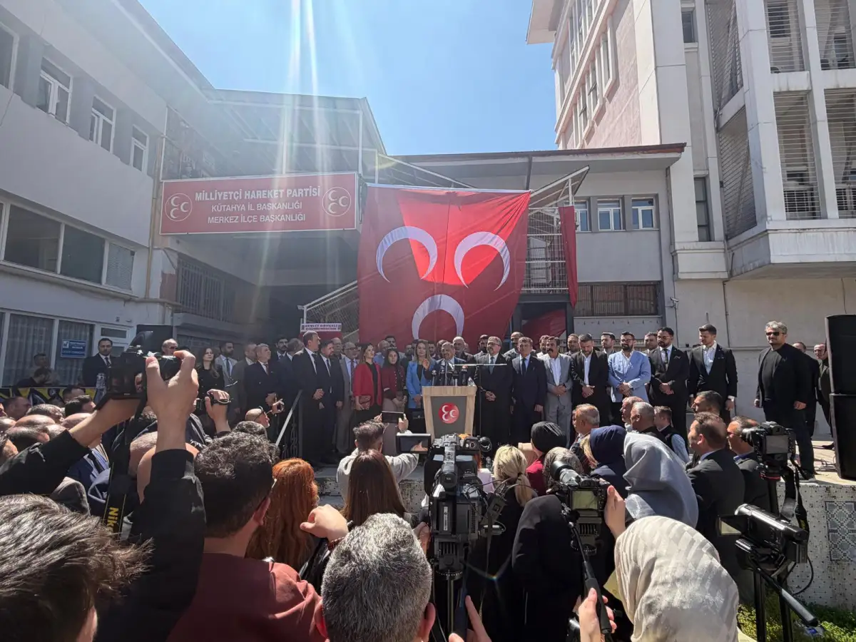MHP Kütahya İl Başkanlığı görevini Mehmet Ali Türker yeniden devraldı