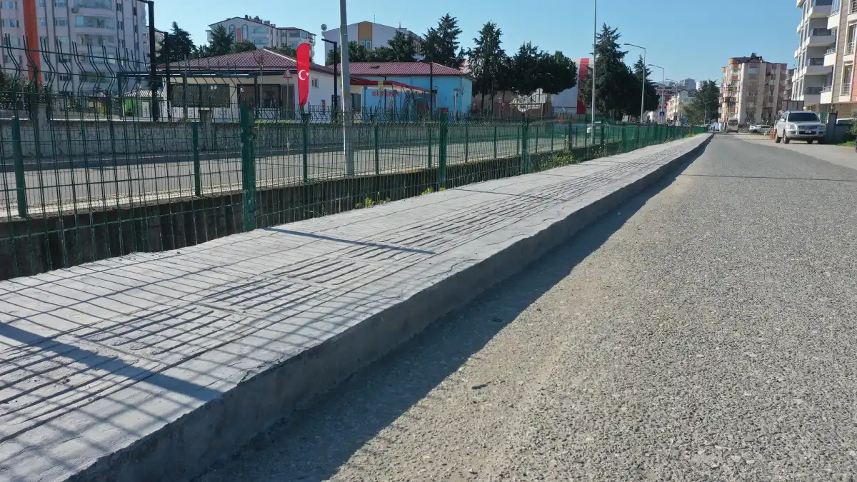 Ordu’da kaldırımlar yenileniyor