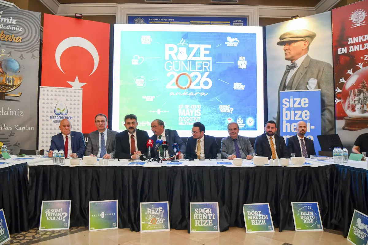 Rize, Ankara’ya geliyor…