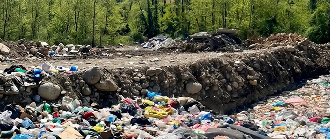 Rize’de açık alana çöp döken belediyeye ceza