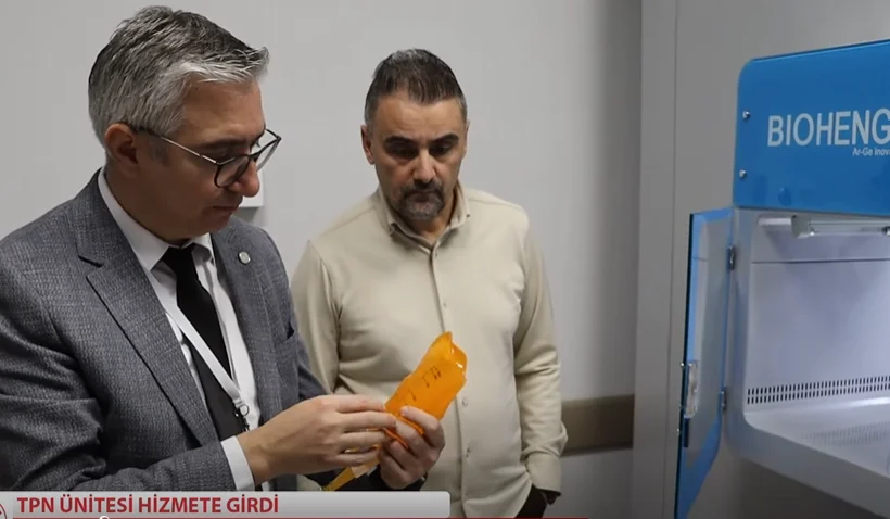 Sivas numune hastanesinde TPN ünitesi hizmetesi başladı