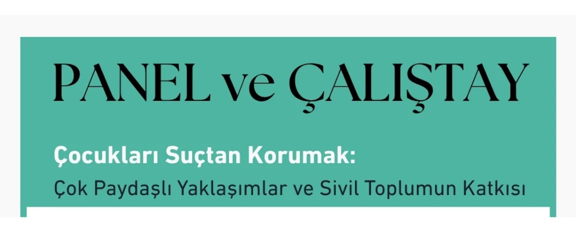 Sivas’ta, Çocukları Suçtan Korumak başlığında panel ve çalıştay düzenlenecek