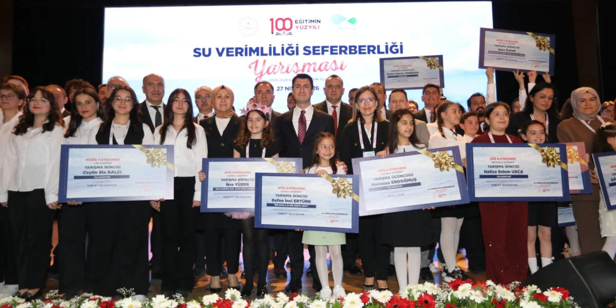 Su Verimliliği Seferberliği Yarışması’nda Ödüller, Sahiplerini Buldu