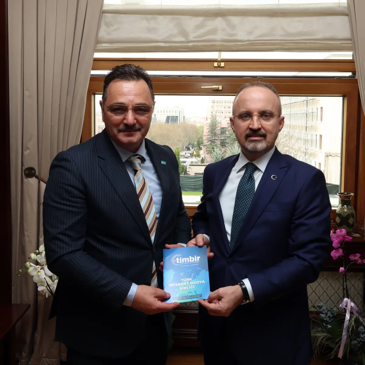 TİMBİR’den İçişleri Bakan Yardımcısı Bülent Turan’a ziyaret