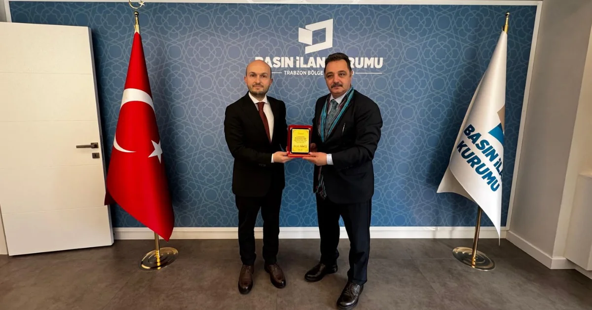 TİMBİR’den Trabzon Basın İlan Kurumu Bölge Müdürü Nuhoğlu’na ziyaret
