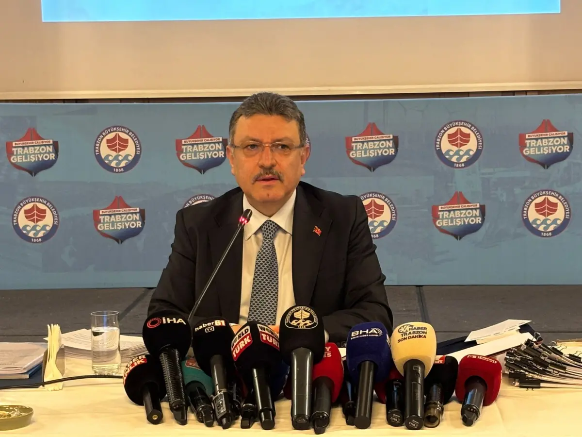 Trabzon Büyükşehir Belediye Başkanı 2. yılını değerlendirdi