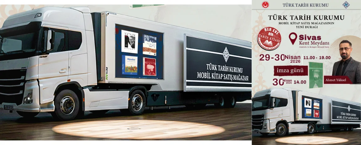 TTK mobil kitap satış mağazası Sivas’a geliyor