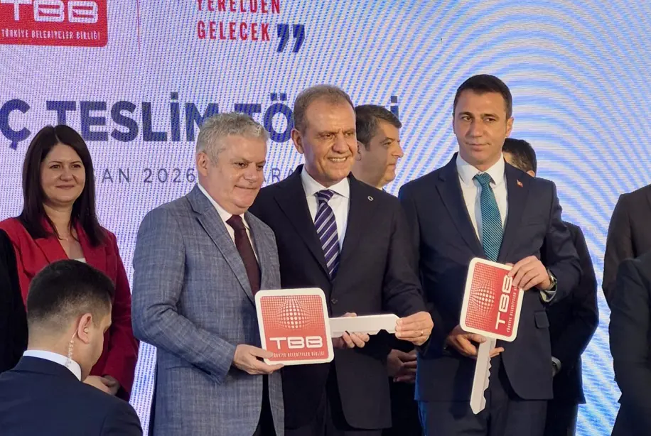 Türkiye Belediyeler Birliğinden Giresun’a iş makinesi