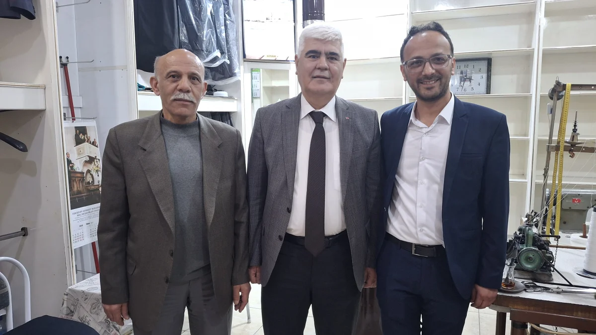 Türkiye Terziler Federasyonu Genel Başkanı Ali Sefa Şen Beypazarı’nda esnafla buluştu