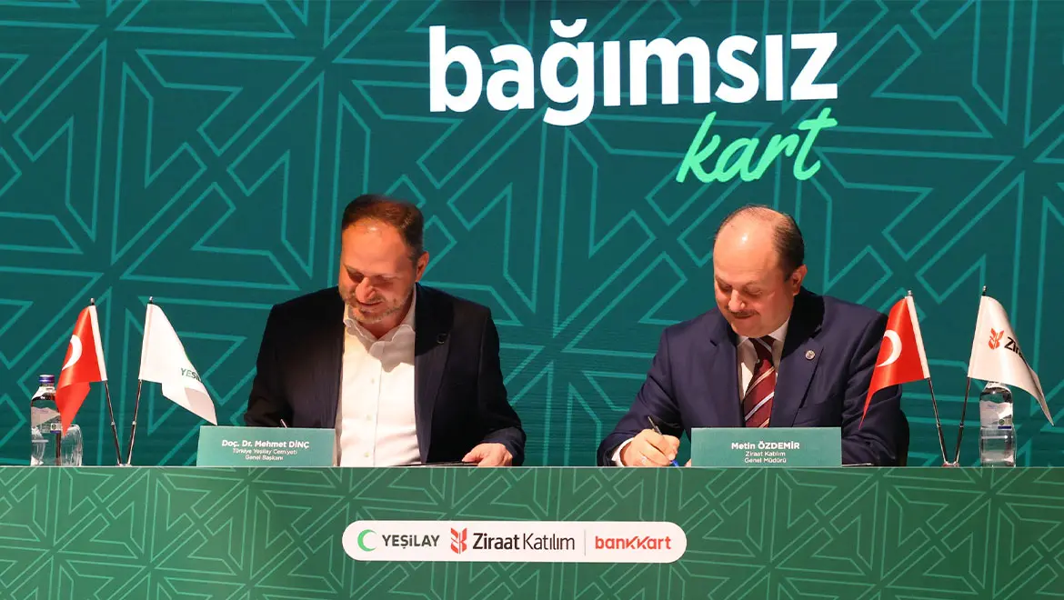 Ziraat Katılım ve Yeşilay’dan iş birliği: “Bağımsız Kart” ile hayata değer kat