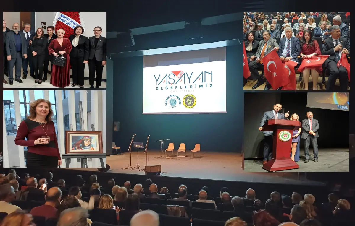 Ankara’da 63. Yaşayan Değerler ödül töreni gerçekleşti