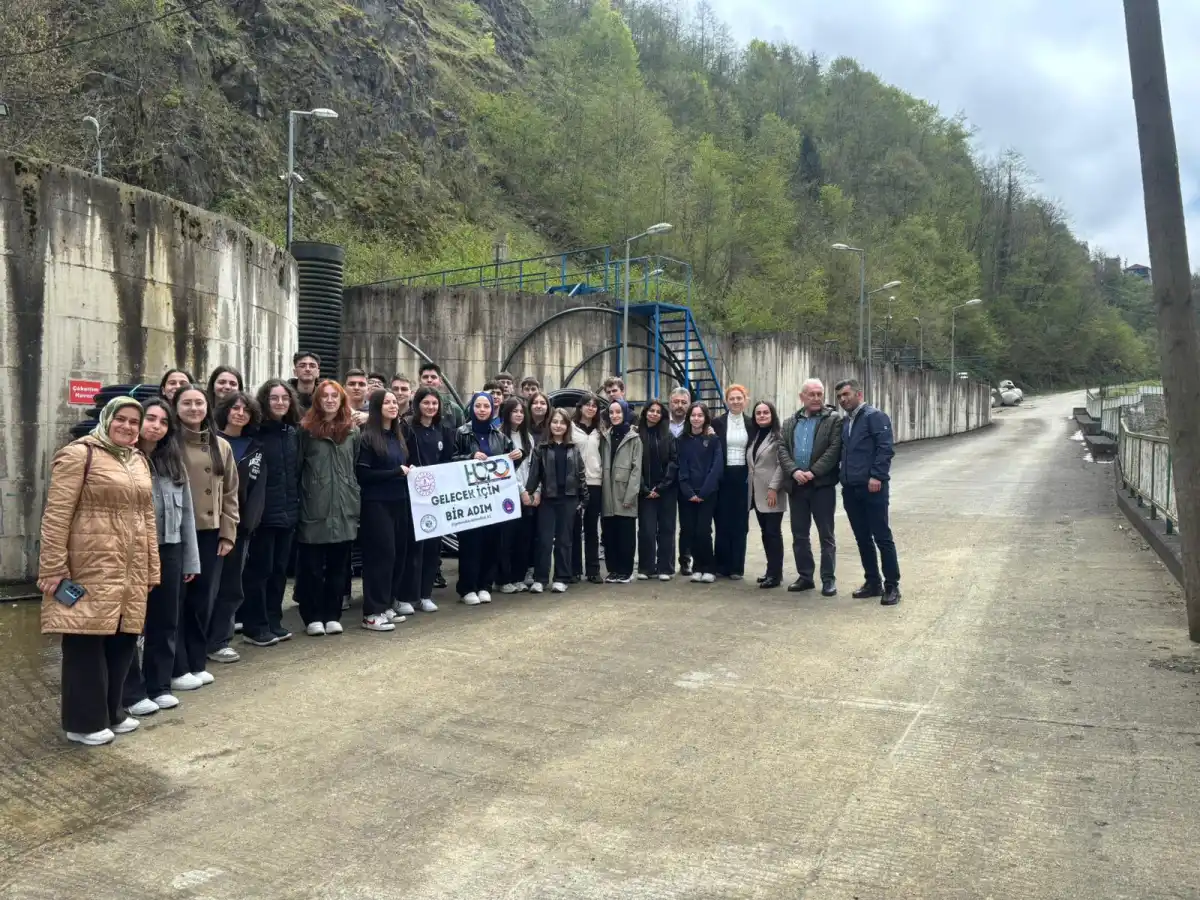 Trabzon Büyükşehir’den öğrencilere atık su eğitimi