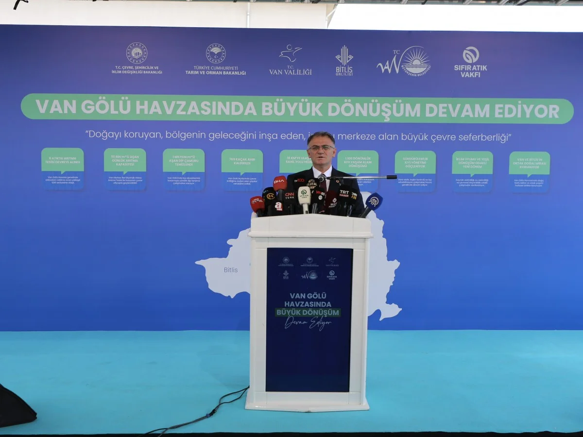“Van Gölü’nü korumak önceliklerimizden biri”
