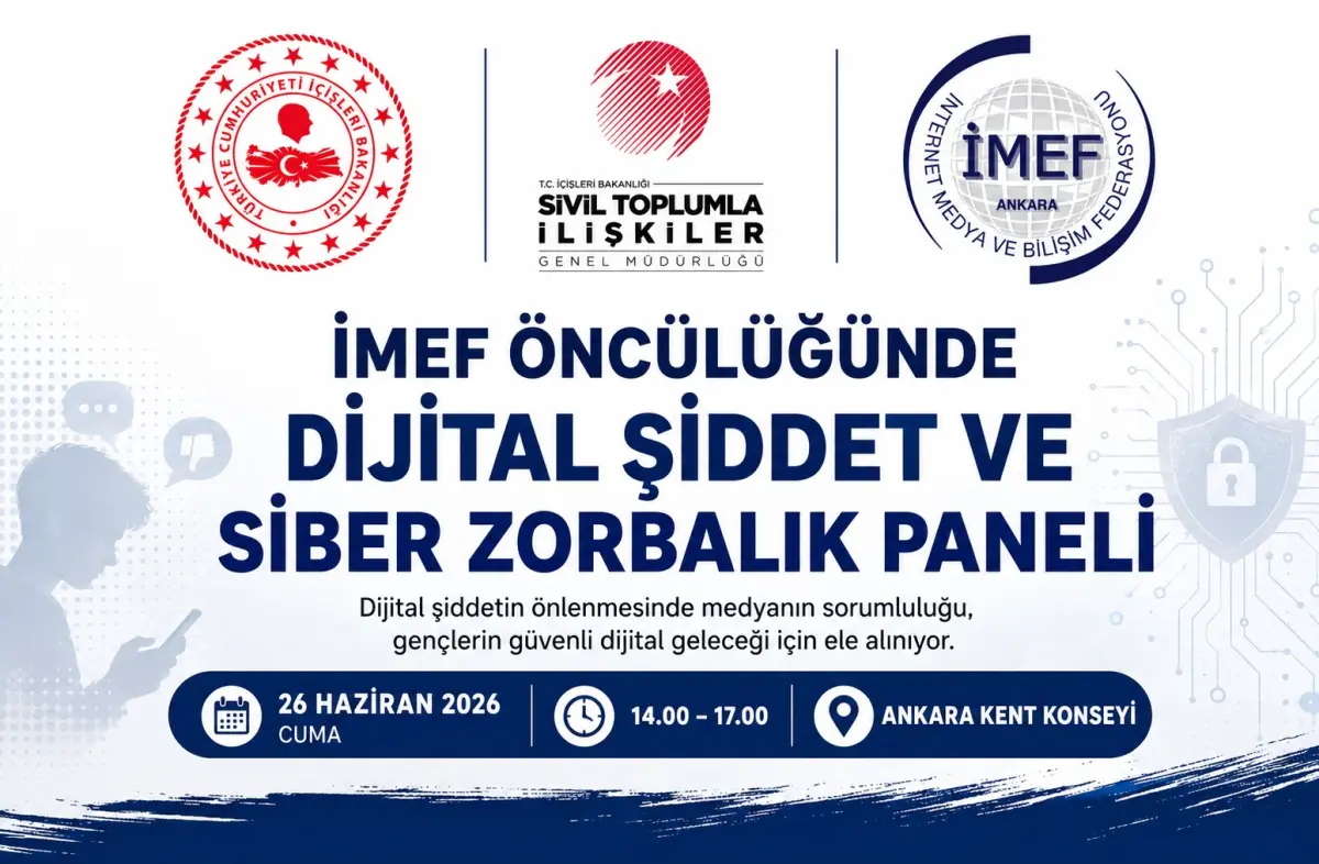 İMEF öncülüğünde dijital şiddet ve siber zorbalık paneli