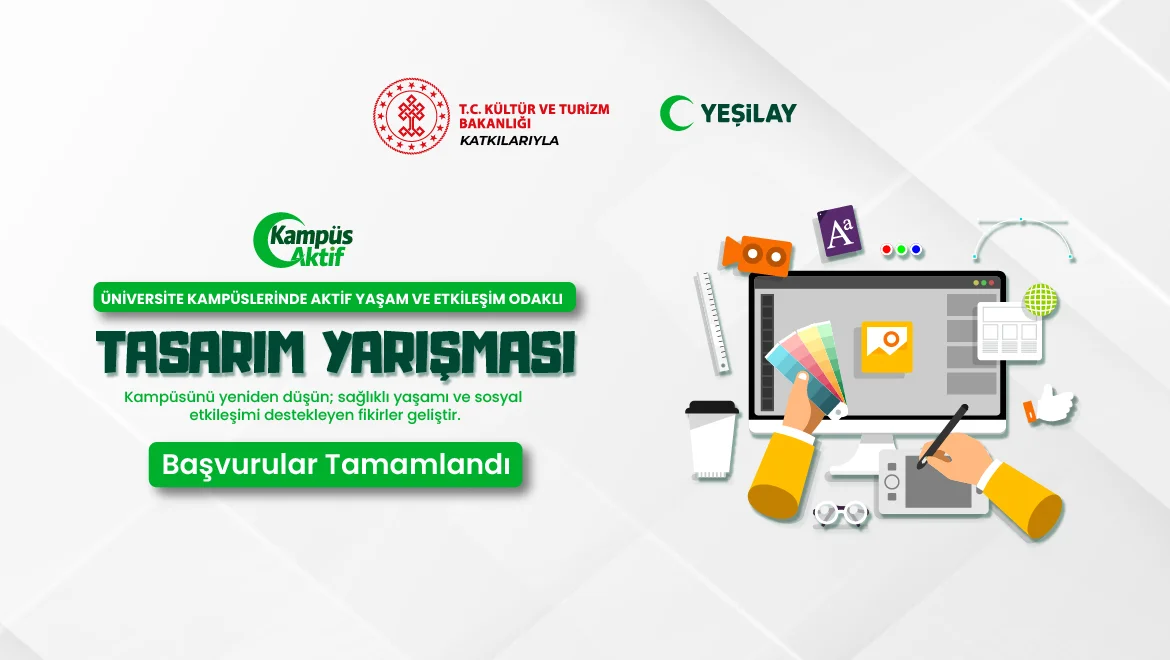 KampüsAktif Öğrenci Tasarım Yarışması’nda başvurular tamamlandı