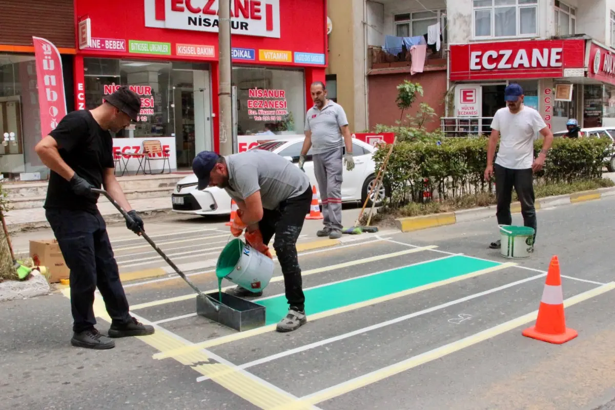 Yaya güvenliği için saha çalışması yapıldı